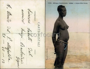 RISQUE NUDO ETNICO AFRICA MAGHREB LIBIA TRIPOLITANIA FEZZAN FOTOGRAFICA-D15-63 - Picture 1 of 1