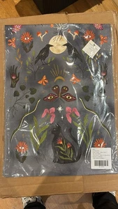 HALLOWEEN SPECIAL ANTHROPOLOGIE MYSTIC TABLE RUNNER 16X90 - Picture 1 of 2