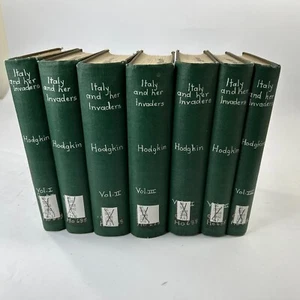 Italy and Her Invaders by Thomas Hodgkin - 7 vol. only - Picture 1 of 9