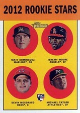 #407 Matt Dominguez / Jeremy Moore / Devin Mesoraco / Michael Taylor - Miami Mar