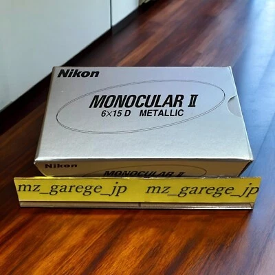 【 In Stock 】Nikon multifunction monocular II metallic 6 × 15D 45g made in Japan - Image 1 of 4