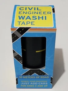 ☆NEW☆ Copernicus Toys 10 Meter (32 ft) Roll of Civil Engineer Washi Road Tape