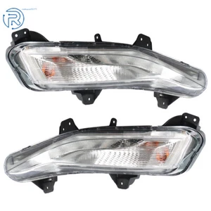 Front Fog Lights For 2019-2020 Chevy Malibu Turn Signal Lights W/LED DRL RH+LH - Picture 1 of 12