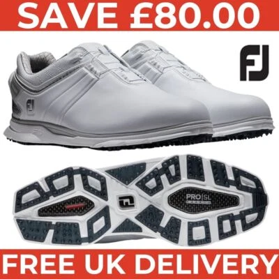 FootJoy Pro SL Carbon BOA Herren Golfschuhe SPAREN SIE £70,00 KOSTENLOSE UK-LIEFERUNG UVP £199