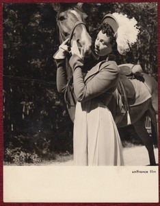 Original Movie Photo France Cadet Rousselle Hunebelle Dany Robin Horse 1954