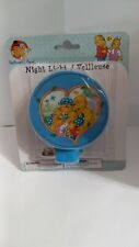 The Berenstain Bears Night Light/Lot of 2. Red and Blue
