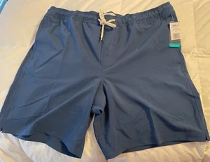 SALE NWT 2XLT Trinity Coast Men’s Lined Blue Ensign Swim shorts - Picture 1 of 5