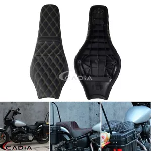 Asiento LS de 2 posiciones para Harley Softail Street Bob FXBB FXBBS estándar FLST FLHC FLHCS - Imagen 1 de 12