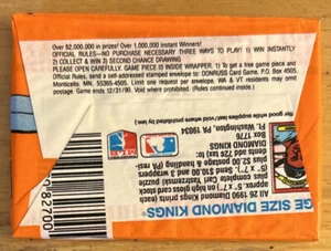 1990 Donruss Baseball Card Wax Pack Bob Milacki Orioles Pitcher Showing On Back - Picture 1 of 2