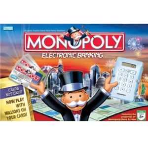 Fichas de juego de metal de repuesto originales Monopoly Electronic Banking 2006 - (6) - Imagen 1 de 2