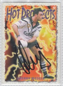 β π₯ 1995 Dynamic Signed Card CHERRY MESCIA #187 π₯ β FREE POSTAGE β - Picture 1 of 1