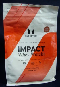 MyProtein Impact Whey Protein Drink Mix 2.2 lbs Salted Caramel Expires 9/2025 - Picture 1 of 5