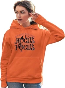 Sudaderas con capucha de Halloween It's Just A Bunch Of Hocus Pocus Halloween Unisex Sudadera - Imagen 1 de 3