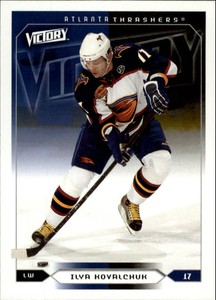 2005-06 Upper Deck Victory Atlanta Thrashers Hockey Card #8 Ilya Kovalchuk