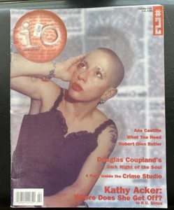 IO Magazine No. 2 - KATHY ACKER Interview - 1997 - Picture 1 of 4