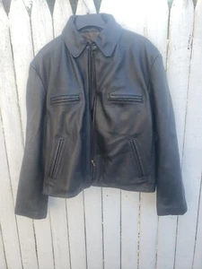 New Walter Dyer Leather Jacket Men's Size 48 EXCELLENT QUALITY! MADE IN USA - Picture 1 of 14