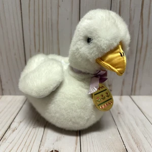 Pato de Pascua Peluche Huevo Flores Arco De Colección 7 Pulgadas - Imagen 1 de 12
