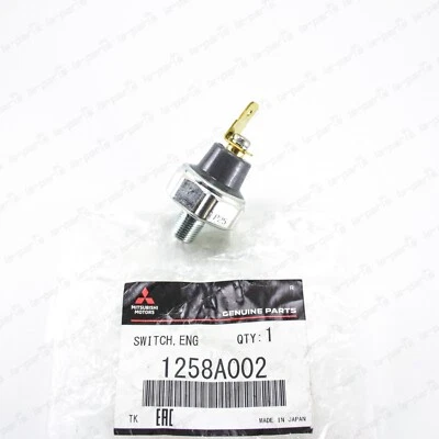 New Genuine OEM Mitsubishi 1984-2012 Engine Oil Pressure Switch  1258A002 - Image 1 of 4