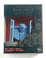 Hasbro Star Wars The Black Series Titanium Series Tie Advanced 15  NEW & SEALED