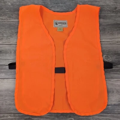 Vintage Hunter's Specialities Orange Safety Youth Vest Deer Game Ones Size - Image 1 of 4