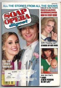 SOAP OPERA DIGEST~FEBRUARY 16 1982 - Picture 1 of 1