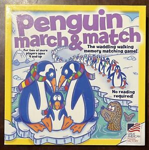 Penguin March And Match Game The Waddling Walking Memory Matching Game Complete!