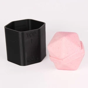 HEXAGON Bath Bomb Mold, DIY original BathBombs Set 3D Printed Kit - Picture 1 of 10