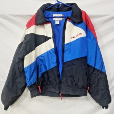 Vintage Polaris Snowmobile Jacket Quality  70s 80s Mens 2XL Tall Union Made - Image 1 of 3