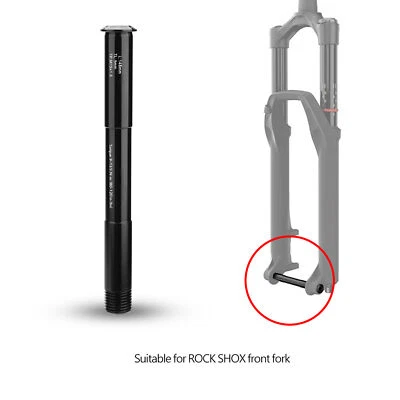 Steckachse 100 * 15mm für Rock Shox Sid Reba Pike Revelation - Bild 1 von 4