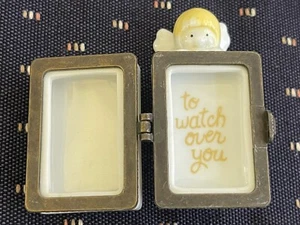 Guardián Engel Mini Fotorahmen aufklappbar Schmuckschatulle Midwest of Cannon Falls - Bild 1 von 7