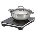 Tramontina, 3 pièces - Table de cuisson universelle à induction portable | Ensemble de couvercles