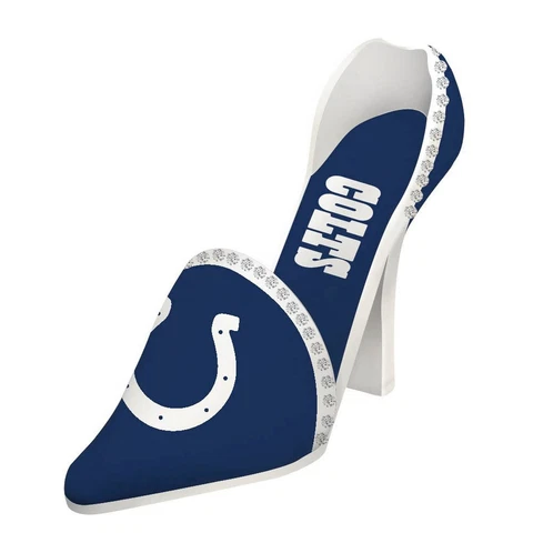 Team Sports America NFL Indianapolis Colts Decorative Shoe Wine Bottle Holder Cover