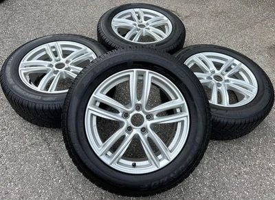 4 ALU 17" WINTERRÄDER AUDI A6 + AVANT F2 225/60R17 99H DUNLOP FREIHAUS - Bild 1 von 4