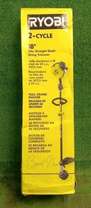 NUOVO Ryobi 2 cicli 25cc manovella a gas 18"in albero dritto decespugliatore a corda RY253SS - Foto 1 di 3