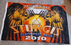 Sturgis 2010 Flagge 70. Black Hills Motor Classic Motorrad Biker 3' x 5' - Bild 1 von 4