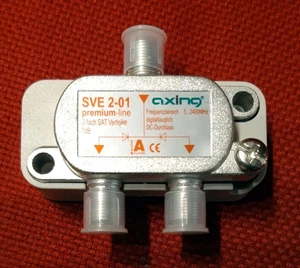 2-Way-Splitter premium line 5 - 2400 MHz, zum Sonderpreis, neu - Bild 1 von 1