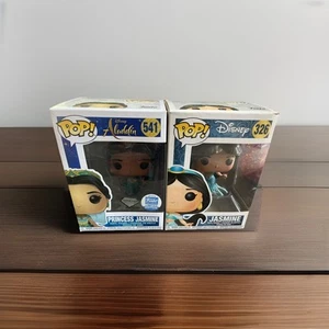 Funko Pop 2 Piece Lot Princess Jasmine And Jasmine #541 And #326 - Picture 1 of 8