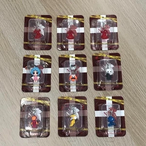 Neon Genesis Evangelion figure charm key chain Lot 9 set Japan anime m626 - Picture 1 of 6