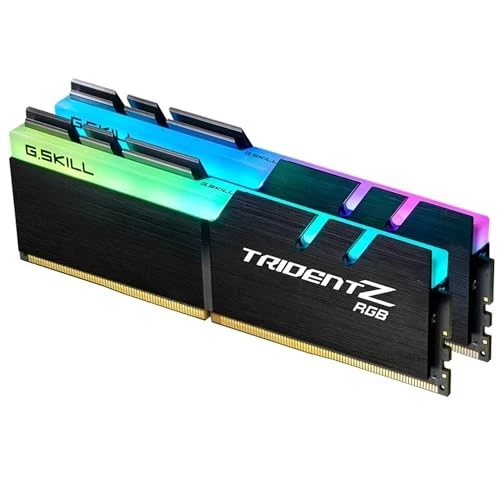 G.SKILL Trident Z RGB Series DDR4 RAM (XMP) 32GB (2x16GB) (F4-3200C16D-32GTZR) - Image 1 of 4