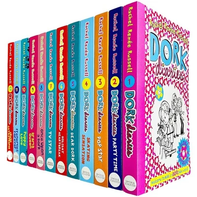 Dork Diaries Books 1-12 Books Set  I Love Dork Paperback by Rachel Ranee - Image 1 of 2