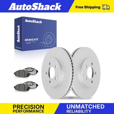 Front Brake Rotors Ceramic Pads for Ford Crown Victoria Lincoln Town Car - Imagem 1 de 4