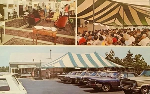 Hyannis Cape Cod MA “Richard A. Bourne” Auctioneer, Appraiser “ Postcard - Picture 1 of 2