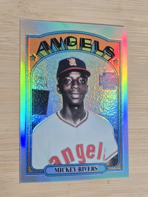 Topps Archives Reserve 2001 * Mickey River * refractor cromado #272 * Ángeles Foto 1 de 4