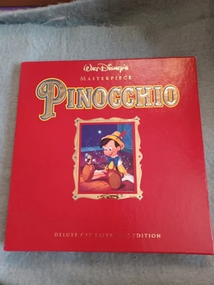 Pinocchio - LaserDisc Movie Walt Disneys Masterpiece Deluxe CAV Edition - Image 1 of 4