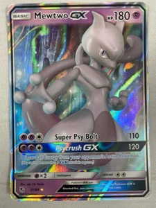 Pokémon TCG Mewtwo GX Hidden Fates 31/68 Holo Ultra Rare NM - Bild 1 von 2