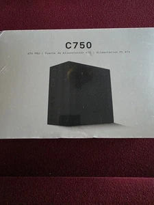 NZXT C750 Gold V2 ATX Power Supply 750W 80 Plus 2022 Full-Modular - Afbeelding 1 van 2