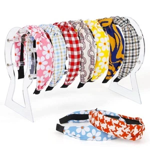 Headband Holder, Clear Headband Organizer, Acrylic Hair Hoop Display Stand, H... - Picture 1 of 7