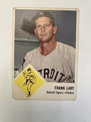 1963 Fleer #14 Frank Lary Detroit Tigers - Image 1 of 2