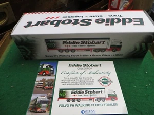 ATLAS EDITIONS STOBART VOLVO FH WALKING FLOOR TRAILER H8505 1/76 4 649 129 - Picture 1 of 8