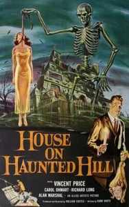 House on Haunted Hill(1959) Vintage Horror Film on DVD Enhanced and Remastered - Picture 1 of 5